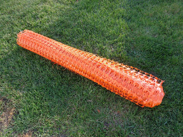 China UV Gestabiliseerde Oranje Plastic Omheining, Visuele het Netwerkomheining van het Barrièrepolyethyleen fabriek