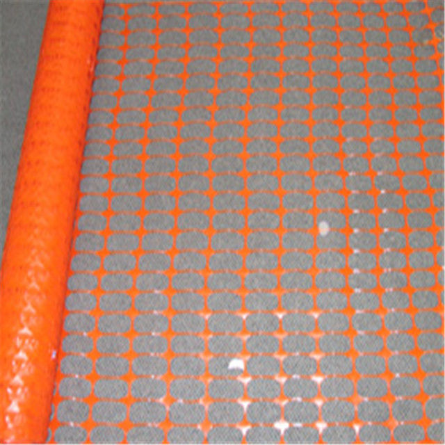 Groene/Oranje Plastic Veiligheidsomheining, Maagdelijke HDPE UV Plastic Sneeuwomheining