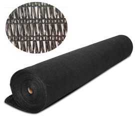 HDPE UV Treated Black Garden Sun Shade Net , Shade Cloth Fence PE Material