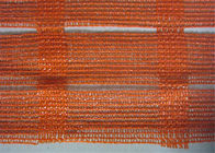 China Het industriële Draagbare Oranje Plastic de Omheining van de Netwerkbarrière Opleveren voor Open Uitgravingen bedrijf